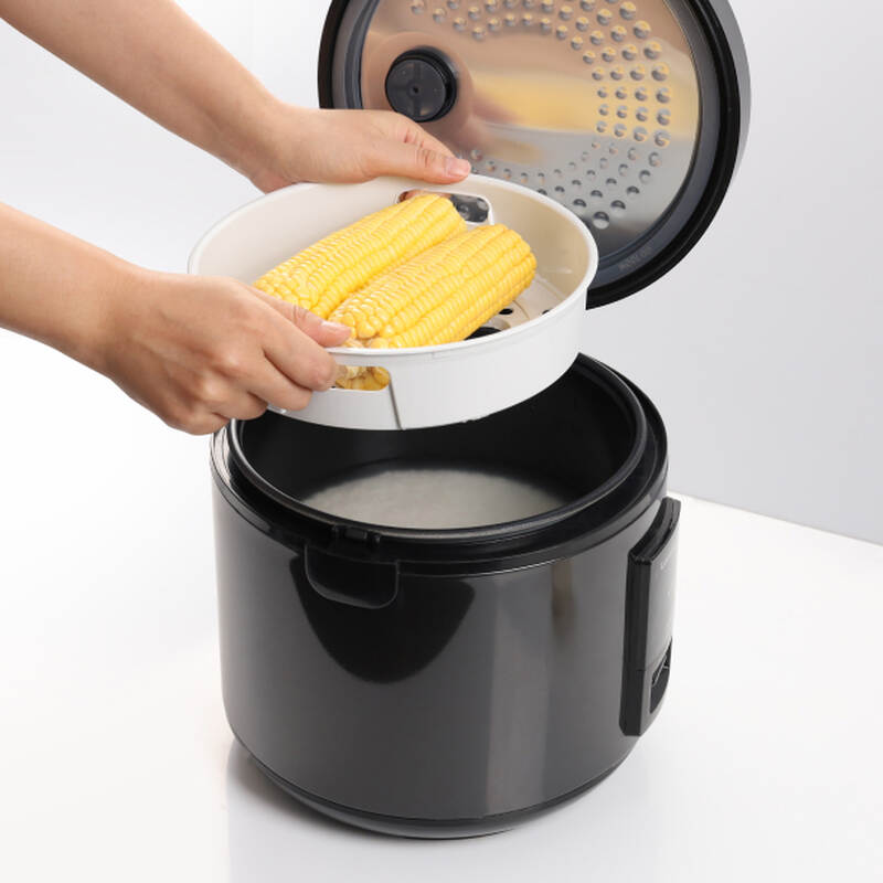Nồi cơm điện LocknLock Daily rice cooker EJR472BLK dung t&iacute;ch 1.8L - M&agrave;u đen, , large image number null